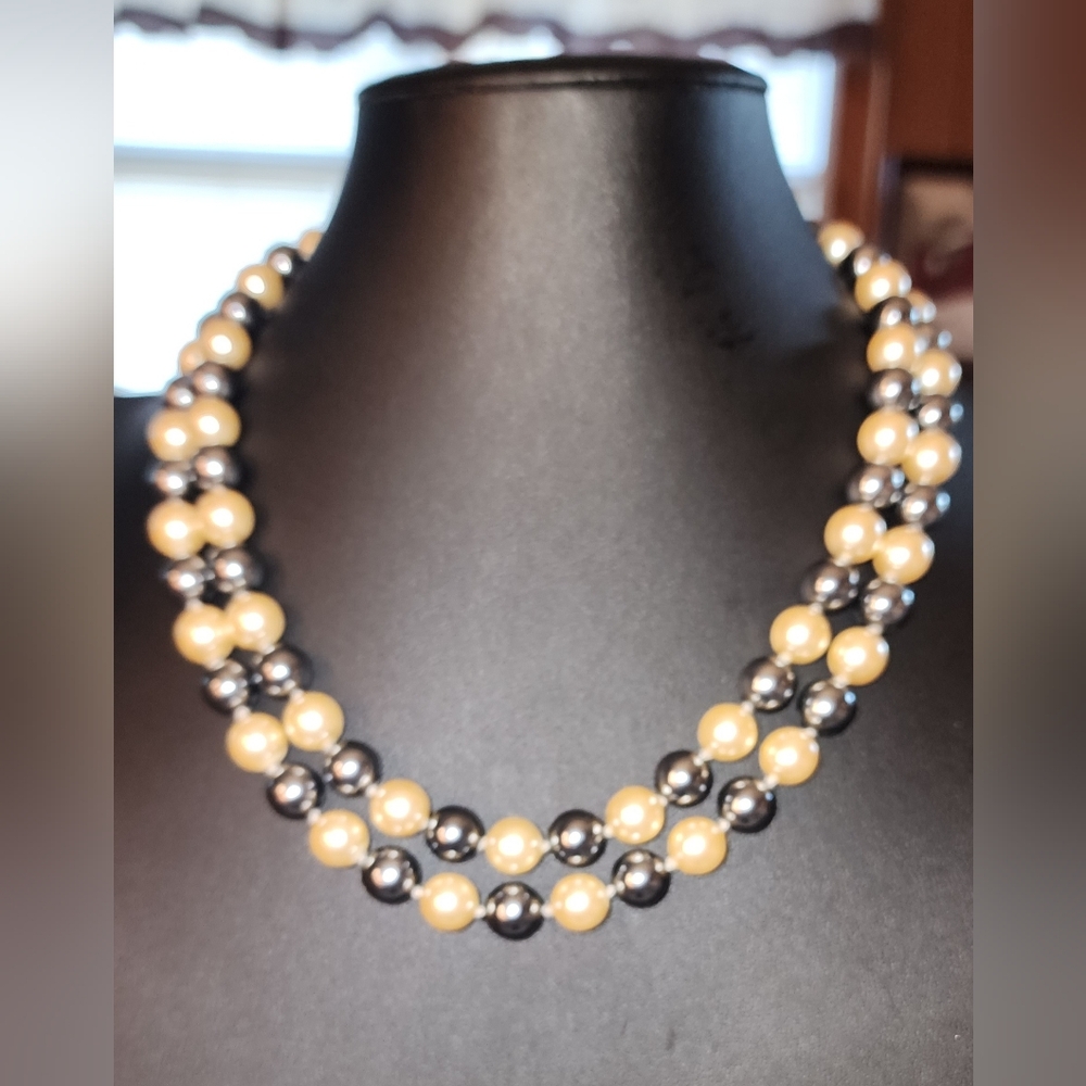 Joan Rivers Classics Double Strand Pearl Necklace – NWOT
